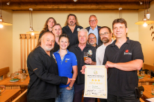 Předání certifikátu 12. ročníku První pivní extraligy (PPE), který bude udělen lahvovému ležáku Pilsner Urquell. PPE je občanské sdružení, které se od roku 2010 zabývá odbornými anonymními degustacemi a propagací kvality a rozmanitosti na českém pivním trhu, 28. července 2021 v Plzni